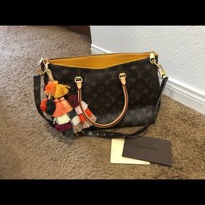 Authentic Louis Vuitton Pallas yellow